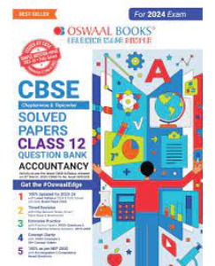 Oswaal Book Solved Papers Accountancy- 12